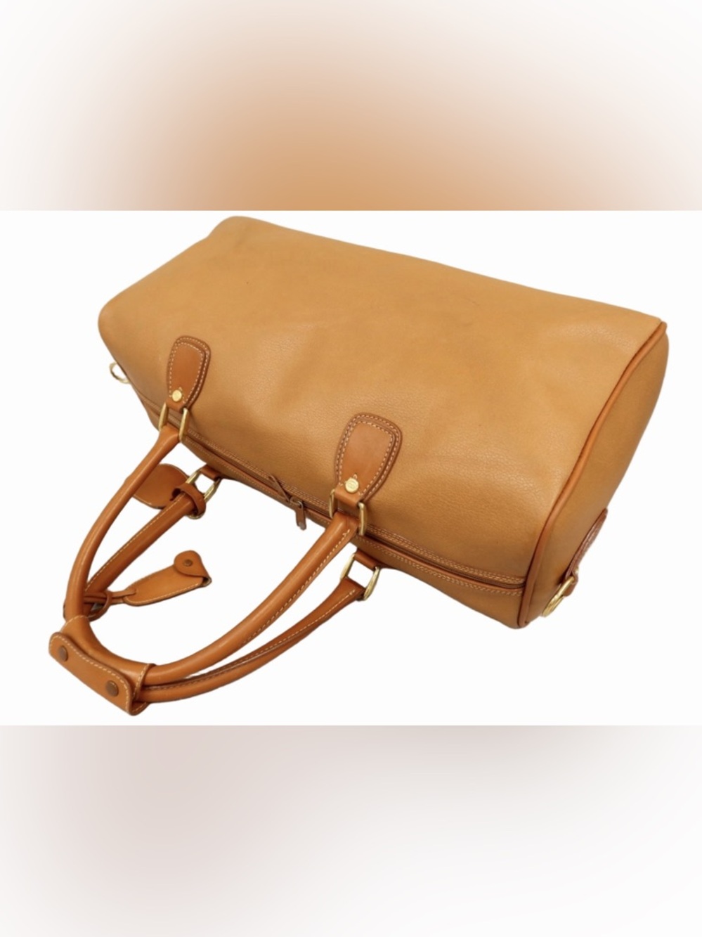 Gucci Leather Duffle Bag/ Travel Bag - Picture 7 of 10